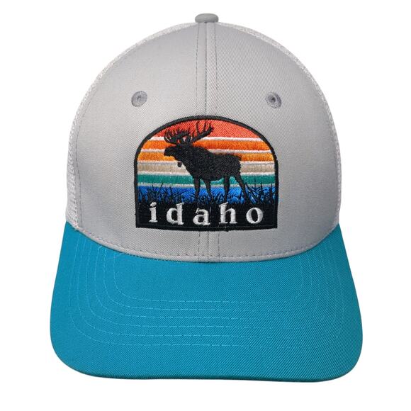 Idaho Snapback Trucker Hat Multicolor OS Adjustable Mesh Back Arcadian Outfitter - Picture 1 of 9